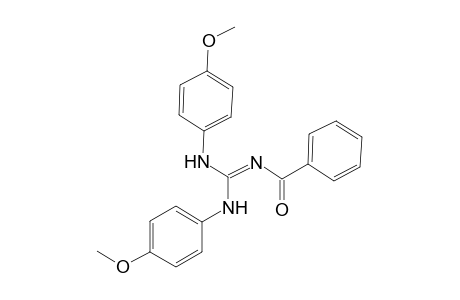 N-[bis(4-methoxyanilino)methylene]benzamide