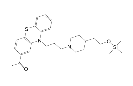 Ethanone, 1-[10-[3-[4-[2-[(trimethylsilyl)oxy]ethyl]-1-piperidinyl]propyl]-10H-phenothiazin-2-yl]-