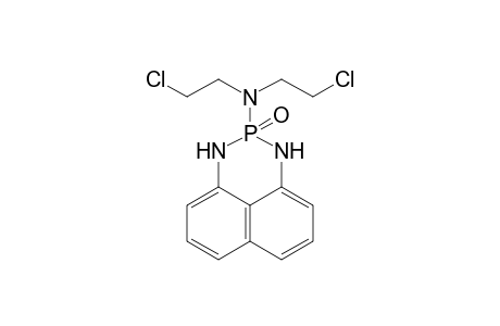 2-[N,N-bis(chloroethyl)amino]-2,3-dihydro-1H-naphtho[1,8-de]-1,3,2-diazaphosphorine 2-oxide