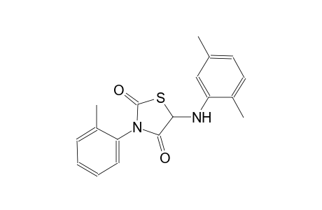 5-(2,5-dimethylanilino)-3-(2-methylphenyl)-1,3-thiazolidine-2,4-dione
