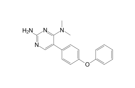2-Amino-4-(dimethylamino)-5-(p-phenoxyphenyl)pyrimidine