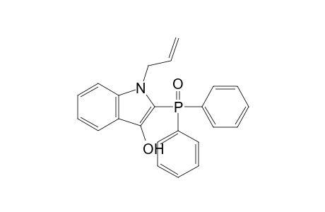 1-Allyl-2-(diphenylphosphinoyl)-1H-indole-3-ol