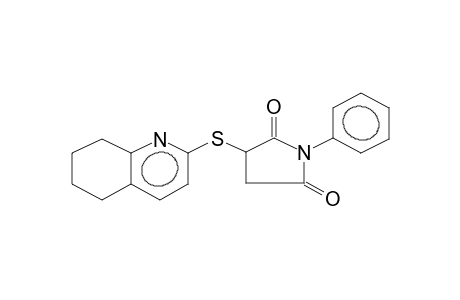 N-PHENYL-3-(5,6-TETRAMETHYLENEPYRIDYL-2-MERCAPTO)SUCCINIMIDE