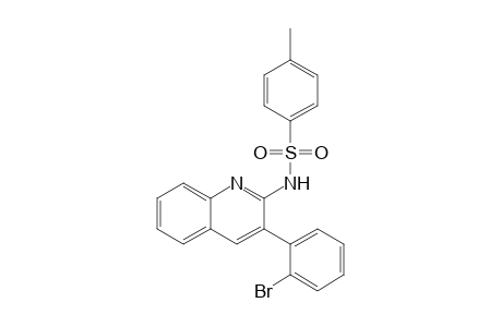N-[3-(2-bromophenyl)-2-quinolinyl]-4-methylbenzenesulfonamide