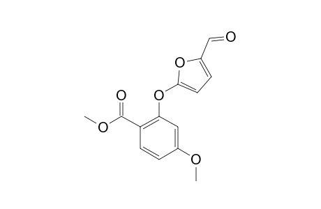 5-(2'-METHOXYCARBONYL-5'-METHOXYPHENOXY)-FURFURAL