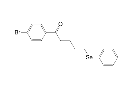 1-(4-Bromophenyl)-5-(phenylselanyl)pentan-1-one