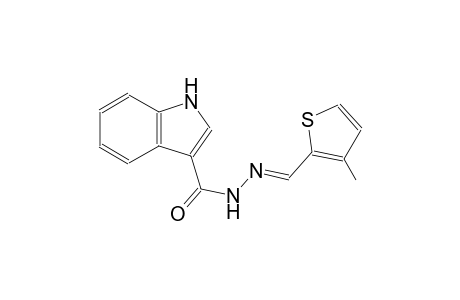 N'-[(E)-(3-methyl-2-thienyl)methylidene]-1H-indole-3-carbohydrazide