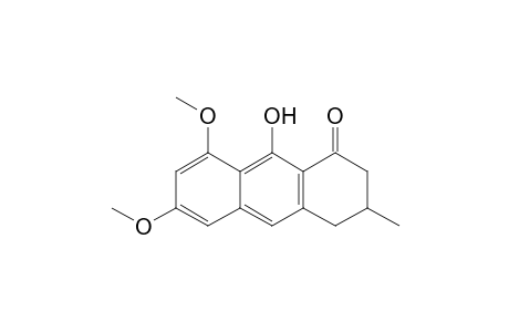 1(2H)-Anthracenone, 3,4-dihydro-9-hydroxy-6,8-dimethoxy-3-methyl-