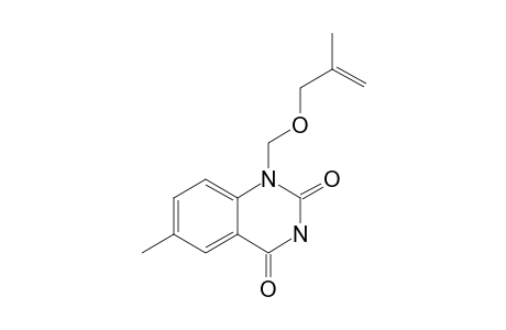 6-METHYL-1-[(2-METHYLALLYL)-OXYMETHYL]-QUINAZOLINE-2,4(1H,3H)-DIONE