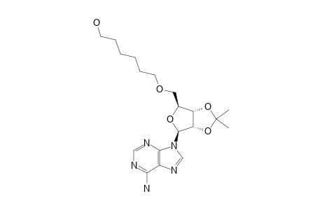 5'-O-(6-HYDROXYETHYL)-2',3'-O-ISOPROPYLIDENE-ADENOSINE