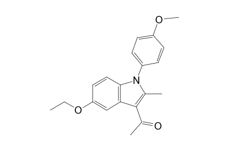 ethanone, 1-[5-ethoxy-1-(4-methoxyphenyl)-2-methyl-1H-indol-3-yl]-