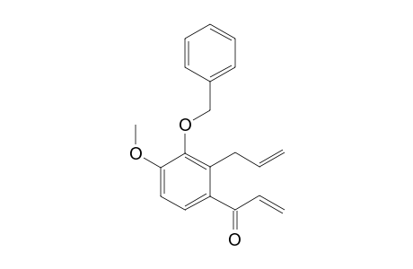 1-(2-Allyl-3-benzyloxy-4-methoxy)phenyl vinyl ketone