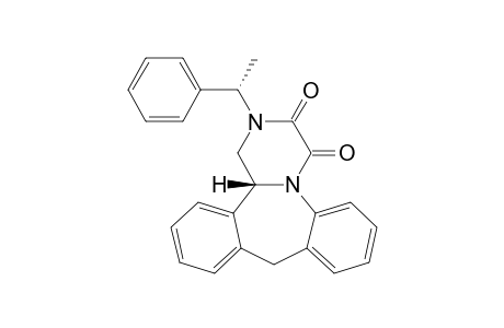 (14bR)-2-[(1'S)-1-Phenylethyl]-1,2,10,14b-tetrahydrodibenzo[c,f]pyrazino[1,2-a]azepine-3,4-dione