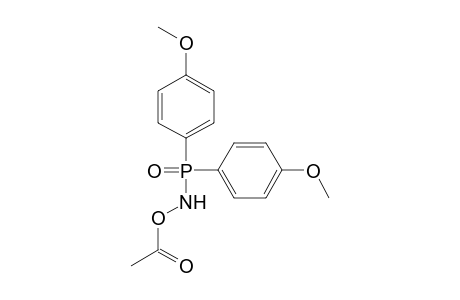 Phosphinic amide, N-(acetyloxy)-P,P-bis(4-methoxyphenyl)-
