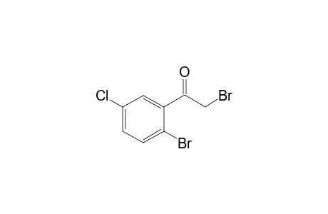 2-Bromo-1-(2-bromo-5-chlorophenyl)ethanone