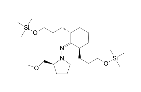 (2S,6S)-N-[(2S)-2-(methoxymethyl)-1-pyrrolidinyl]-2,6-bis(3-trimethylsilyloxypropyl)-1-cyclohexanimine