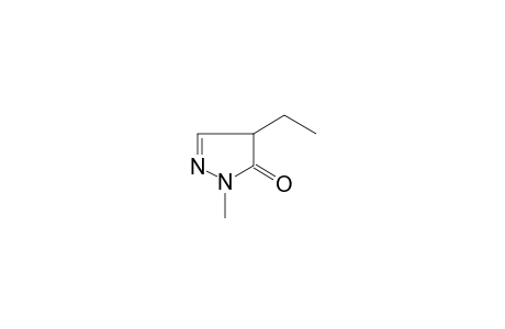 4-ethyl-2-methyl-4H-pyrazol-3-one
