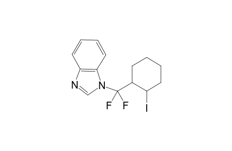 1-[ Difluoro(2-iodocyclohexyl)methyl]-1H-benzoimidazole