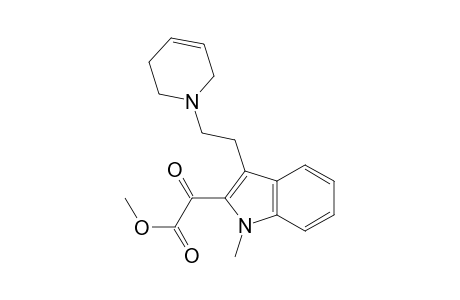 1H-Indole-2-acetic acid, 3-[2-(3,6-dihydro-1(2H)-pyridinyl)ethyl]-1-methyl-.alpha.-oxo-, methyl ester