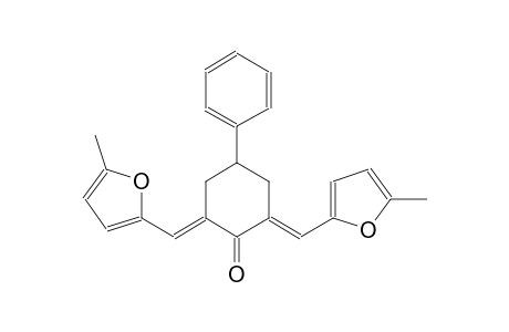 cyclohexanone, 2,6-bis[(5-methyl-2-furanyl)methylene]-4-phenyl-,(2E,6E)-
