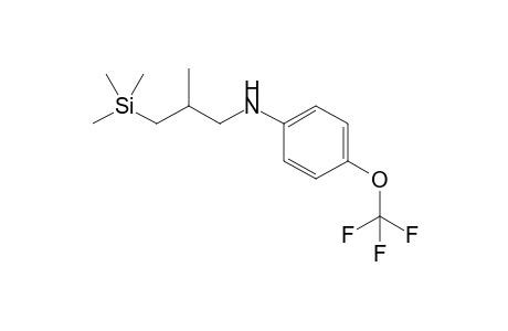 N-(2-Methyl-3-(trimethylsilyl)propyl)-4-trifluoromethoxyaniline