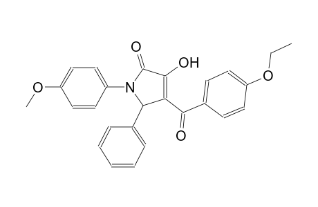 4-(4-ethoxybenzoyl)-3-hydroxy-1-(4-methoxyphenyl)-5-phenyl-1,5-dihydro-2H-pyrrol-2-one