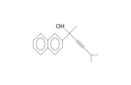 2-(2-Naphthyl)-5-methyl-hex-3-yn-2-ol