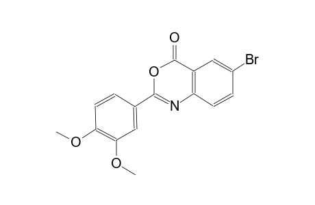 6-bromo-2-(3,4-dimethoxyphenyl)-4H-3,1-benzoxazin-4-one