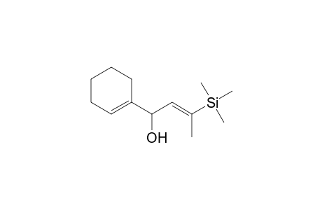 1-Cyclohexene-1-methanol, 2-methyl-.alpha.-[2-(trimethylsilyl)ethenyl]-, (E)-