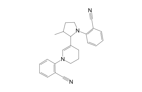 #17;N-2-CYANOPHENYL-5-(N'-2-CYANOPHENYL-3-METHYLPYRROLIDIN-2-YL)-1,2,3,4-TETRAHYDROPYRIDINE;2-[5-[1-(2-CYANOPHENYL)-3-METHYLPYRROLIDIN-2-YL]-1,2,3,4-TETRAHYDRO