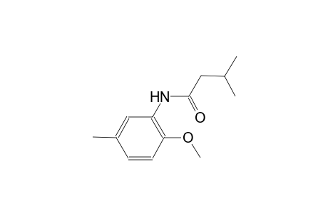 N-(2-methoxy-5-methylphenyl)-3-methylbutanamide
