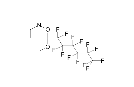 5-TRIDECAFLUOROHEXYL-5-METHOXY-2-METHYLISOXAZOLIDINE