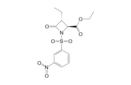 (3R,4S)-ETHYL-3-ETHYL-N-(PARA-NITROPHENYLSULFONYL)-2-OXOAZETIDINE-4-CARBOXYLATE