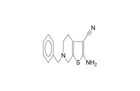 2-Amino-6-benzyl-4,5,6,7-tetrahydrothieno[2,3-c]pyridine-3-carbonitrile