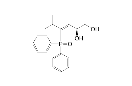 (Z,2S)-4-diphenylphosphoryl-5-methyl-3-hexene-1,2-diol