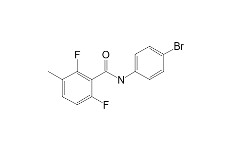 2,6-Difluoro-3-methylbenzamide, N-(4-bromophenyl)-