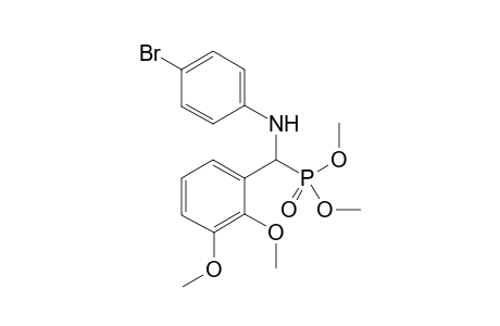 4-bromo-N-[(2,3-dimethoxyphenyl)-dimethoxyphosphoryl-methyl]aniline