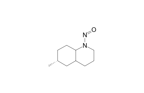 N-NITROSO-6-ALPHA-METHYL-CIS-DECAHYDROQUINOLINE