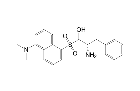 1-Dimethylamino naphthalene-5-sulphonyl-phenylalaninol