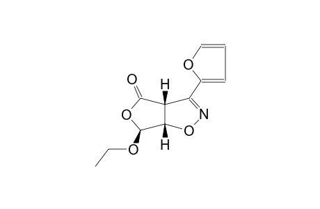 3-(2-FURYL)-4-OXO-6-ETHOXY-3A,4,6,6A-TETRAHYDROFURO[3,4-D]ISOXAZOLE