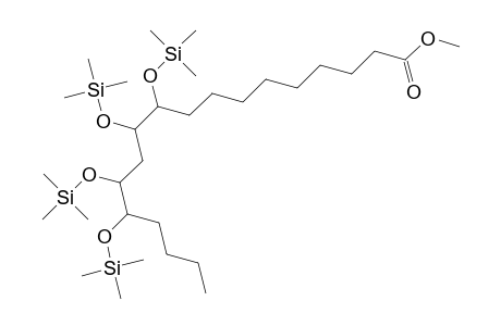 Octadecanoic acid, 10,11,13,14-tetrakis[(trimethylsilyl)oxy]-, methyl ester