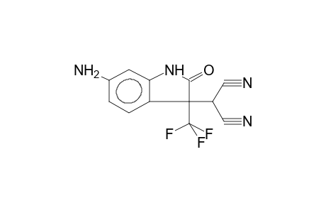 6-AMINO-3-DICYANOMETHYL-3-(TRIFLUOROMETHYL)INDOLIN-2-ONE