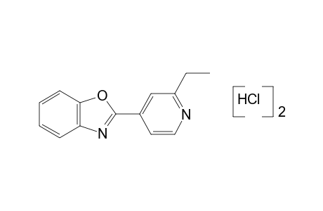 2-(2-ethyl-4-pyridyl)benzoxazole, dihydrochloride