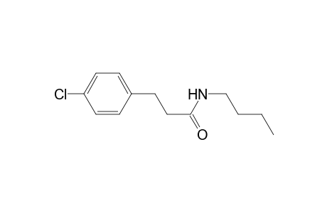 N-butyl-3-(4-chlorophenyl)propanamide