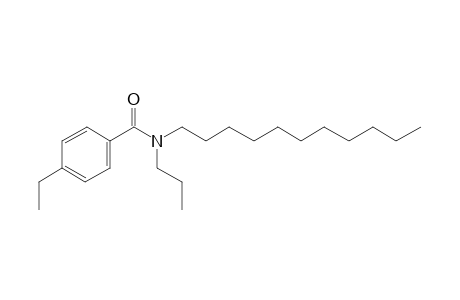 Benzamide, 4-ethyl-N-propyl-N-undecyl-