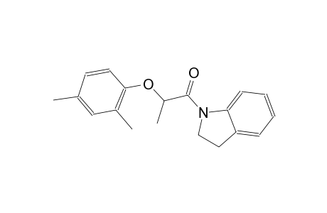 1-[2-(2,4-dimethylphenoxy)propanoyl]indoline