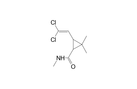 3-(2,2-dichloroethenyl)-N,2,2-trimethyl-1-cyclopropanecarboxamide