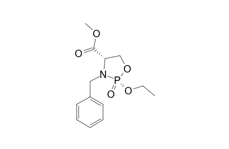 METHYL-(2S,4S)-2-ETHOXY-2-OXO-3-BENZYL-1,3,2-OXAZAPHOSPHOLIDINE-4-CARBOXYLATE