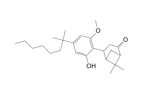 4-[2-Hydroxy-4-(1,1-dimethylheptyl)-6-methoxyphenyl]-6,6-dimethylbicyclo[3.1.1]heptan-2-one
