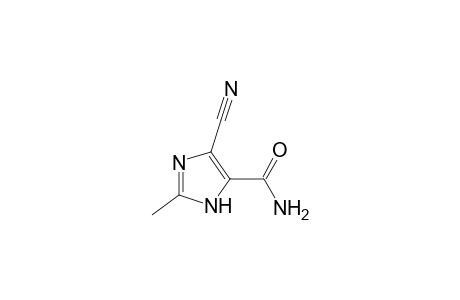 4-Cyano-2-methyl-1H-imidazole-5-carboxamide